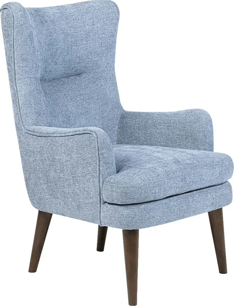 Devlin Blue Accent Chair