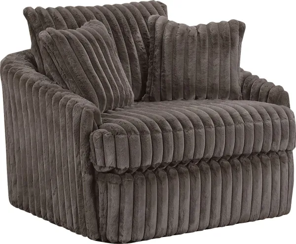 Eclipse Brown Swivel Chair