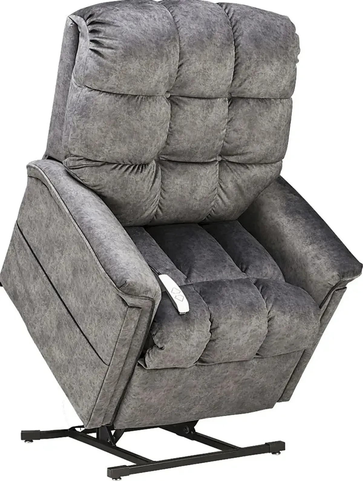 Narin Gray Lift Chair Dual Power Recliner