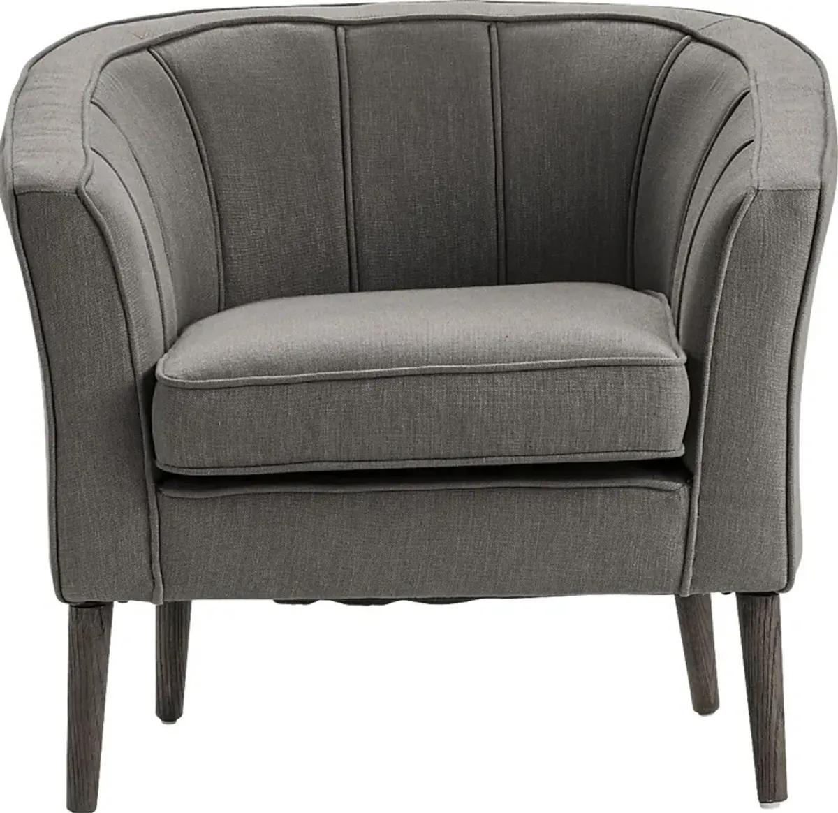 Lacewing Gray Accent Chair