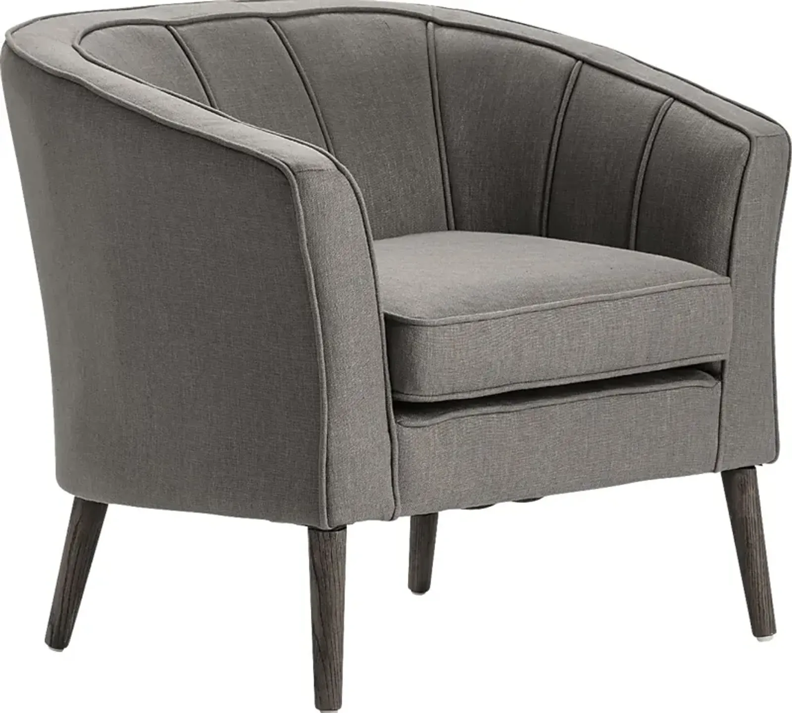 Lacewing Gray Accent Chair