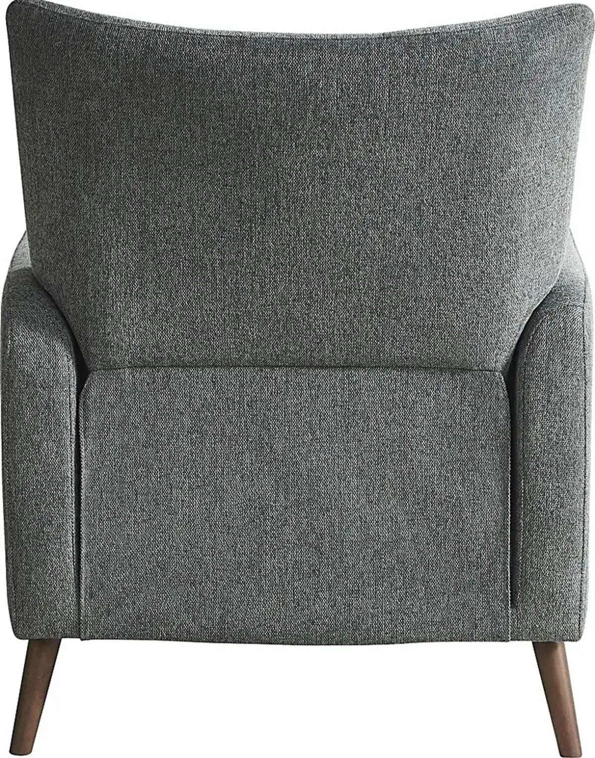 Tressa Lane Textured Stealth Gray Pushback Recliner