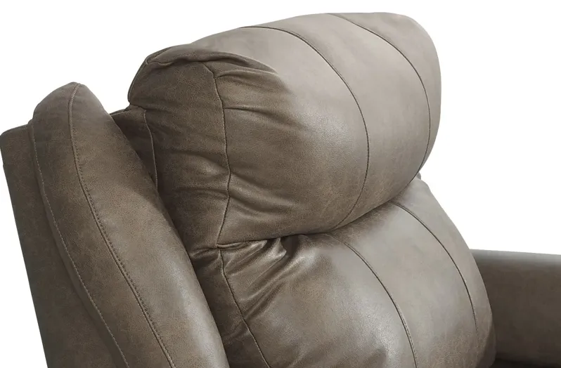 Canton Hills Mocha Triple Power Recliner