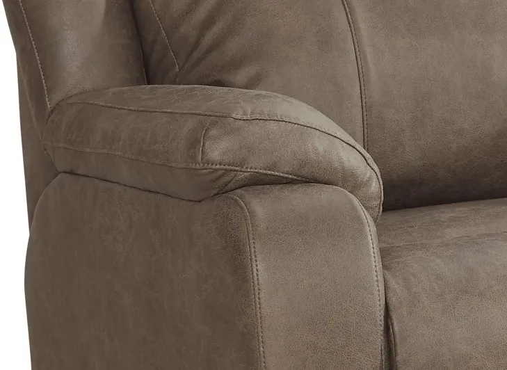 Canton Hills Mocha Triple Power Recliner