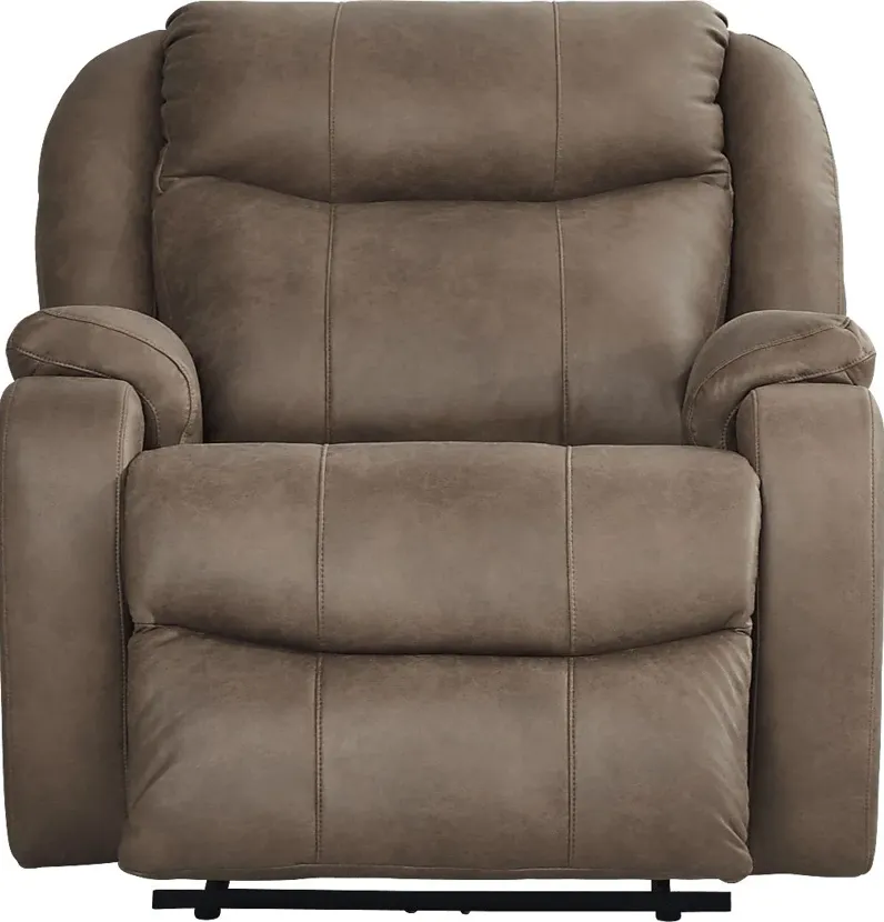 Canton Hills Mocha Triple Power Recliner