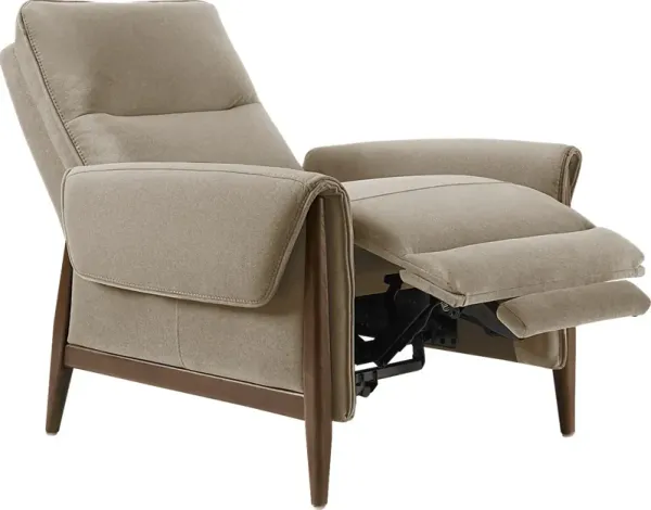 Cheswick Beige Dual Power Recliner