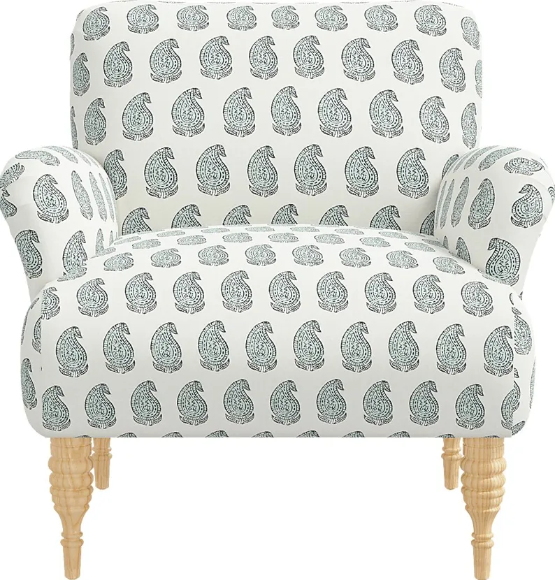 Meadow Breeze Sage Accent Chair