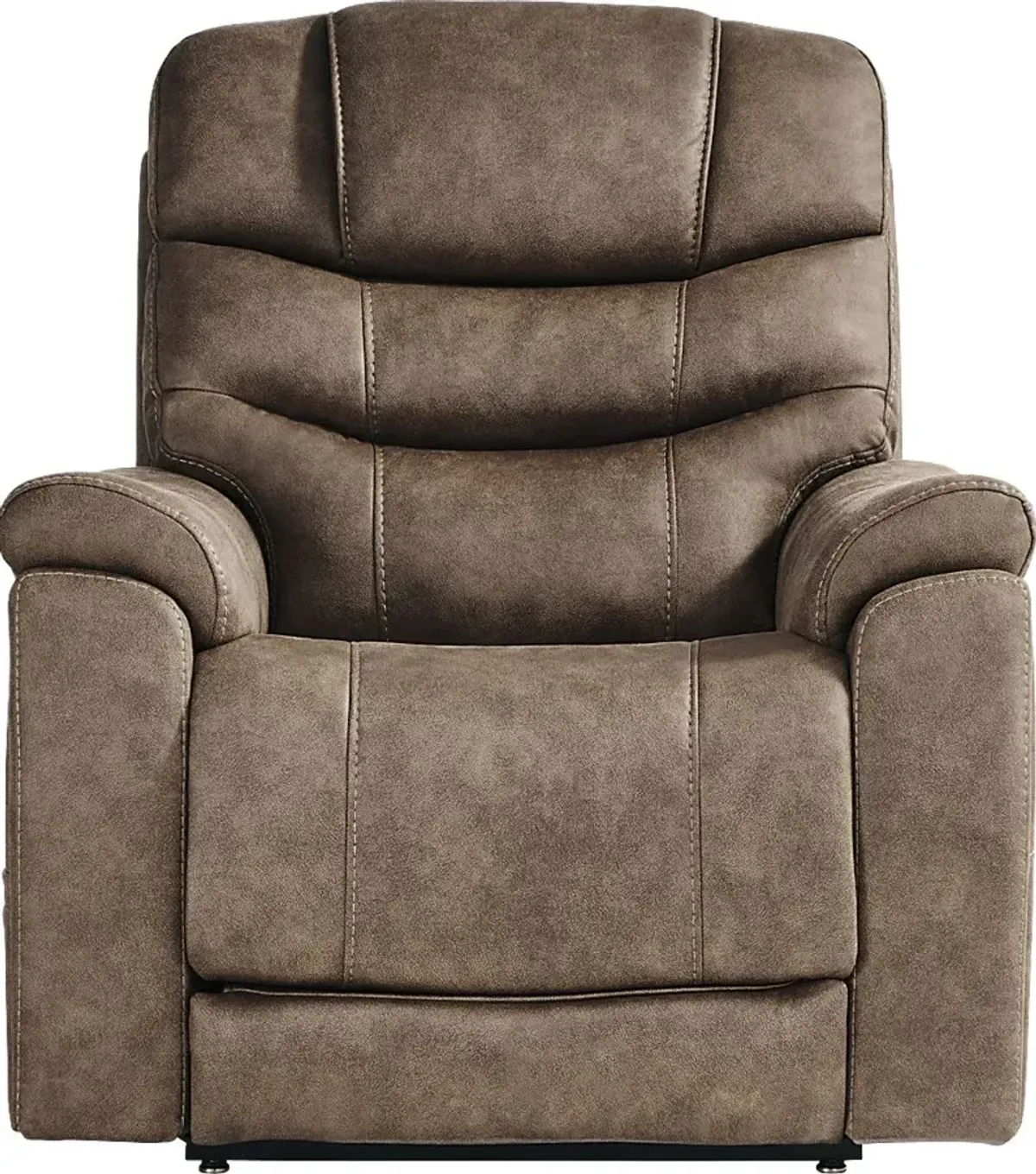 Morgan Hill Brown Triple Power Recliner