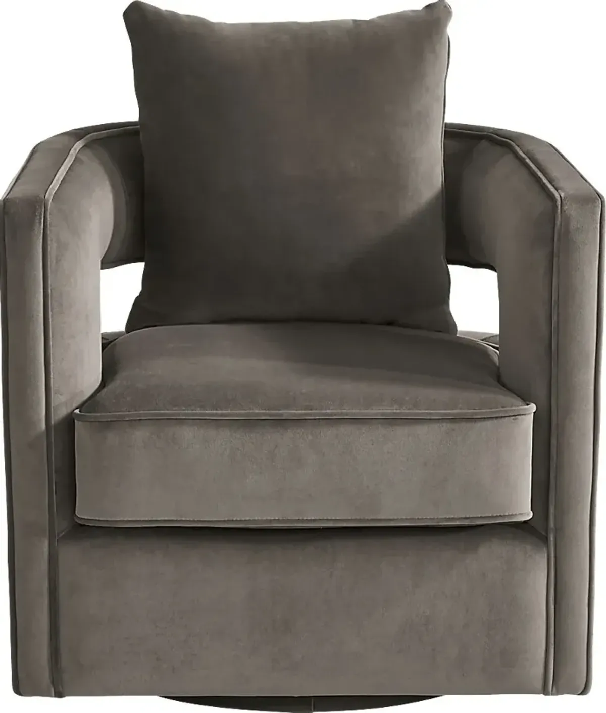 Rockaway Point Gray Accent Chair