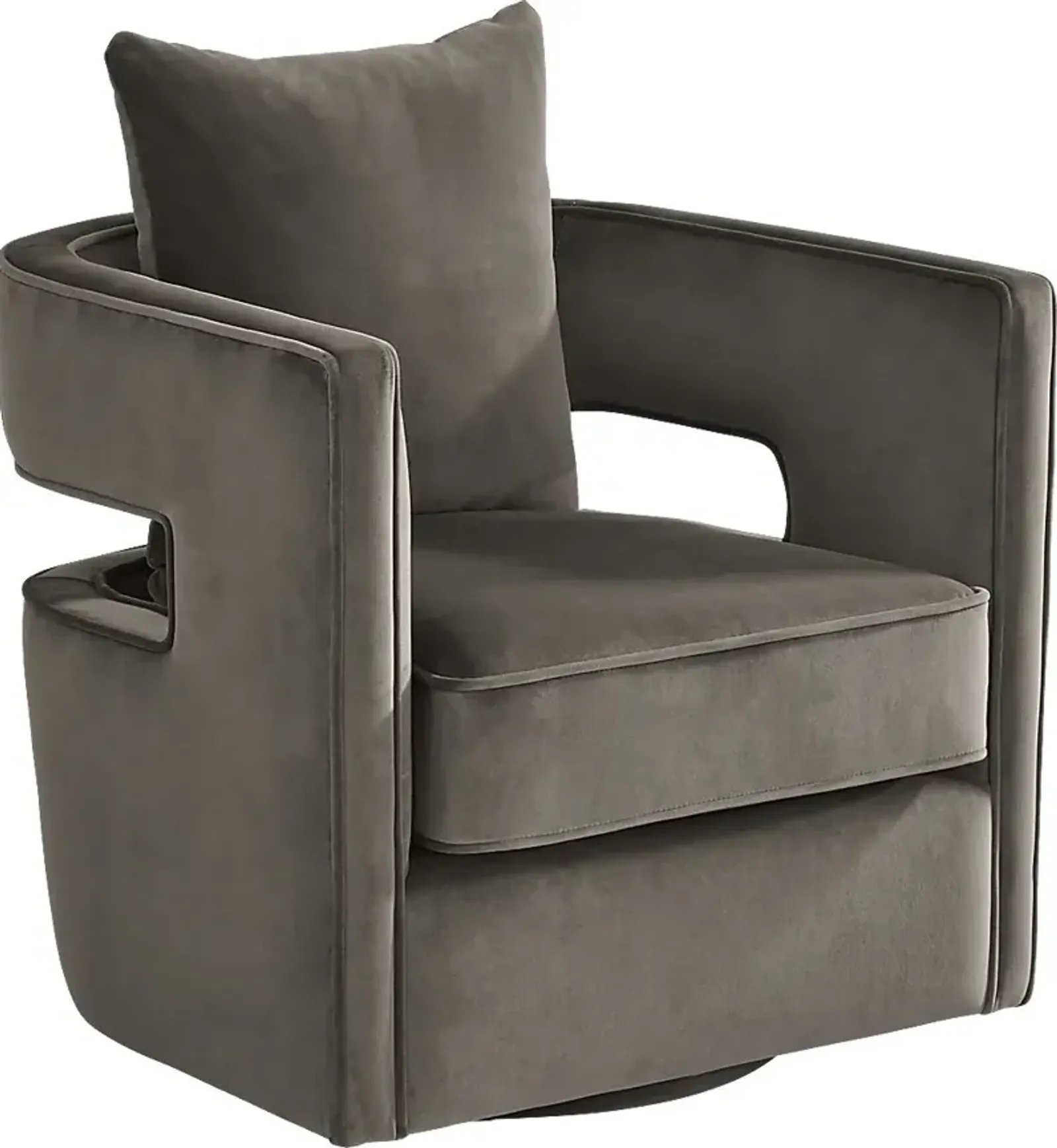 Rockaway Point Gray Accent Chair