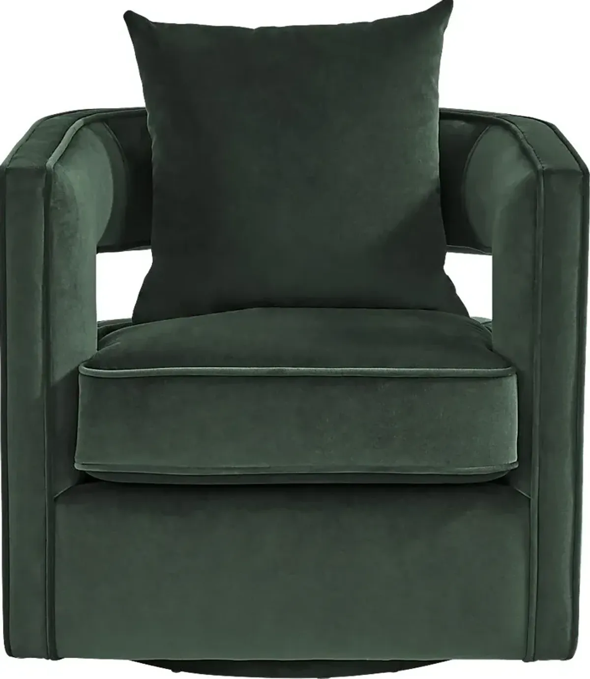 Rockaway Point Green Accent Chair