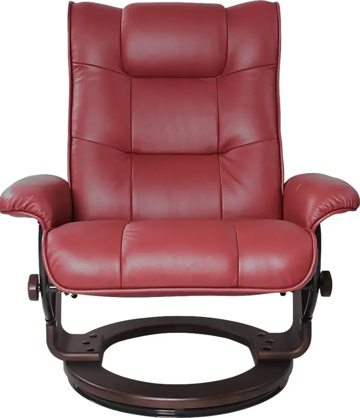 Drymon Scarlet Recliner & Ottoman