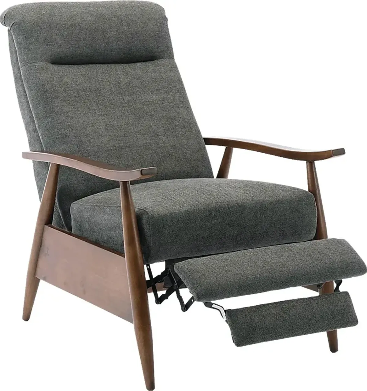 Orcut Charcoal Push Back Recliner