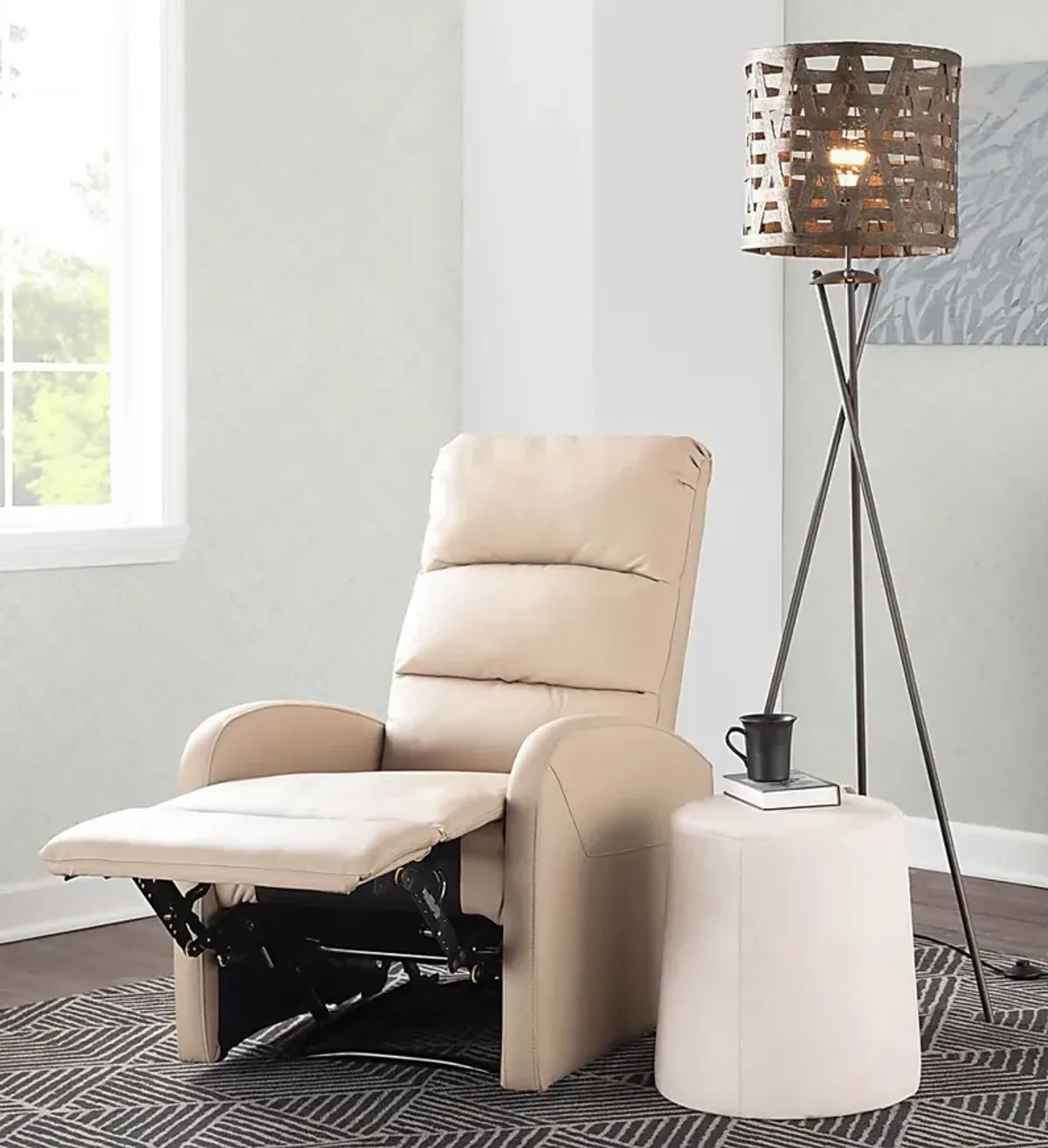 Royervista Beige Recliner