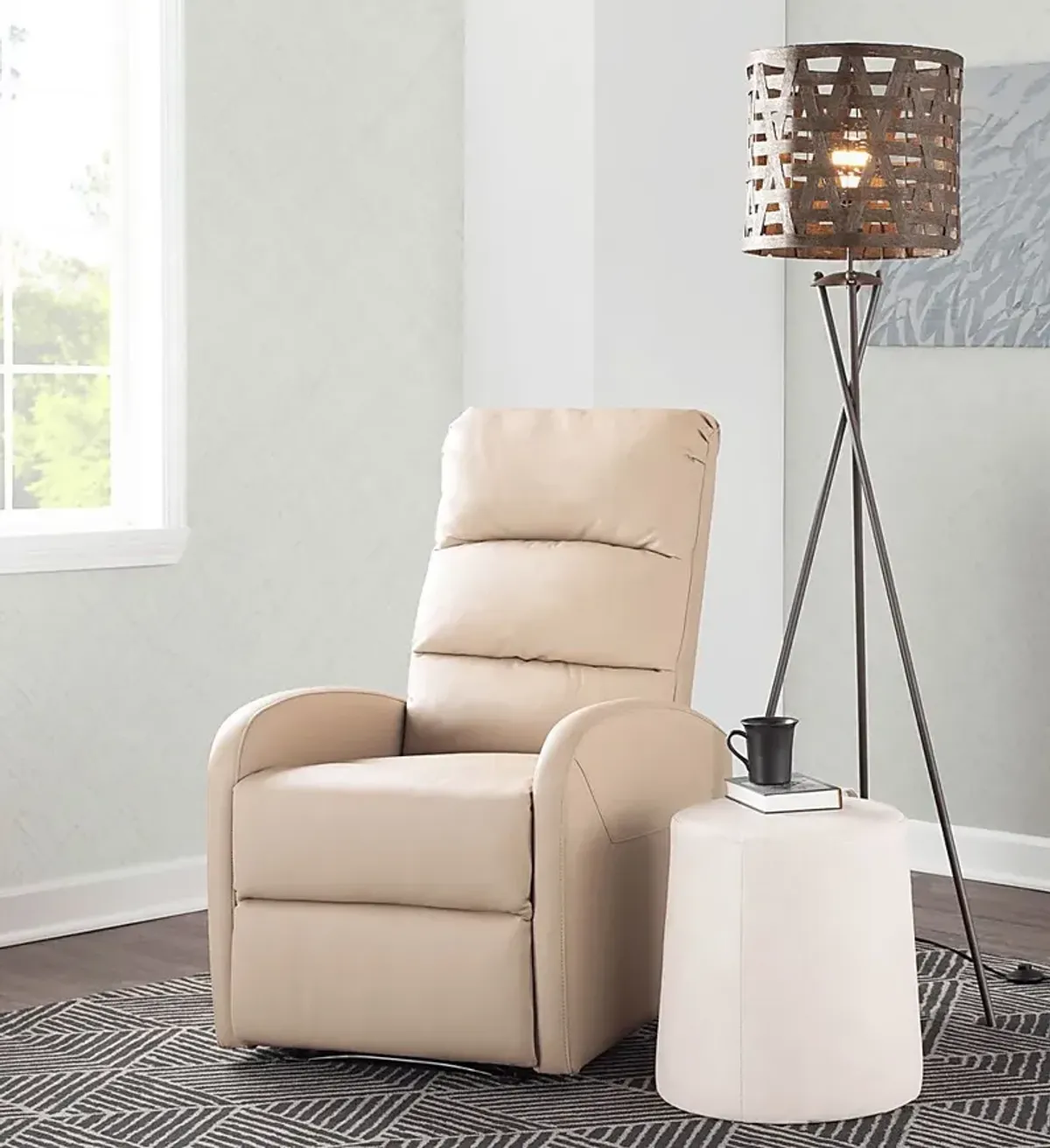 Royervista Beige Recliner