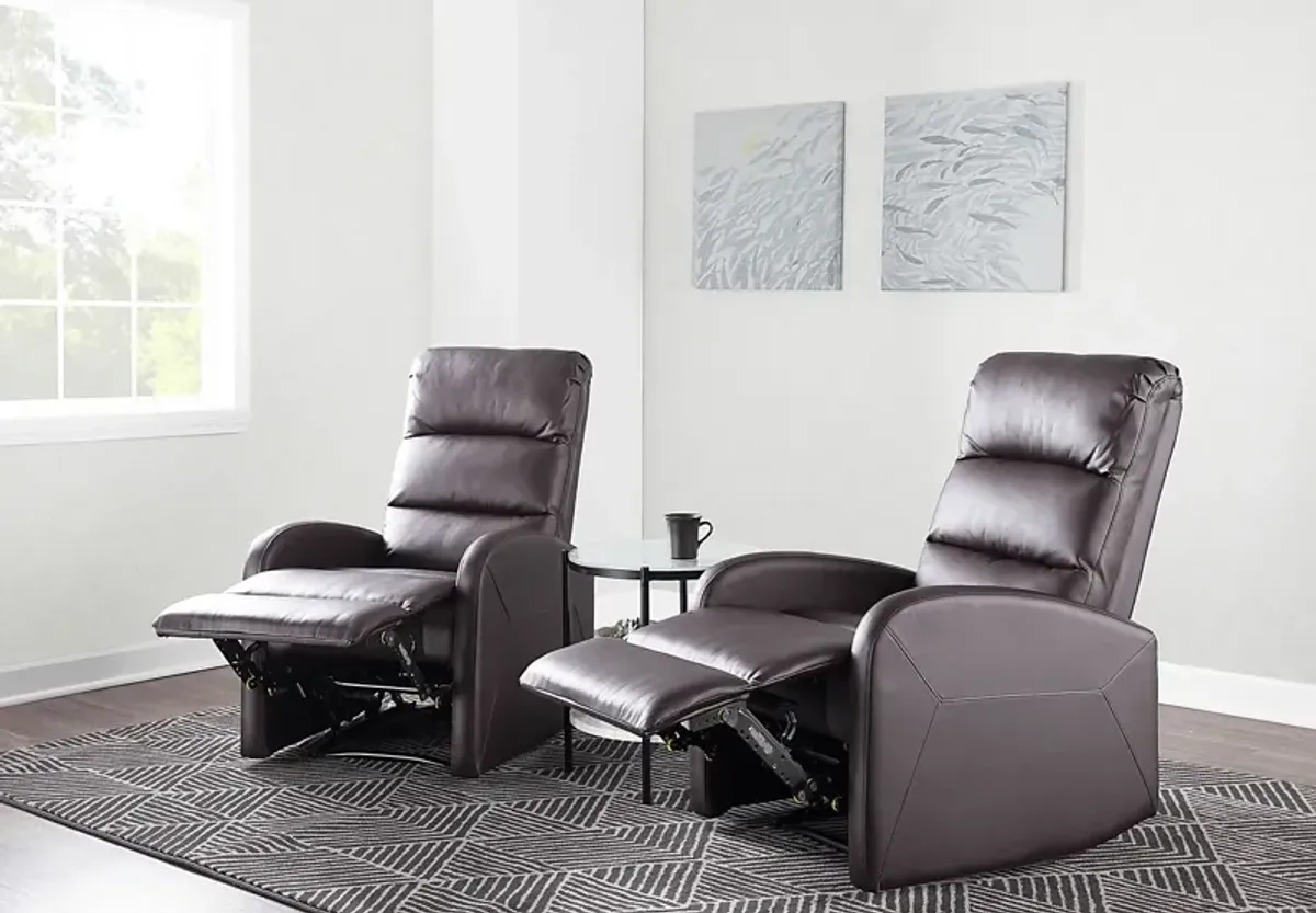 Royervista Brown Recliner