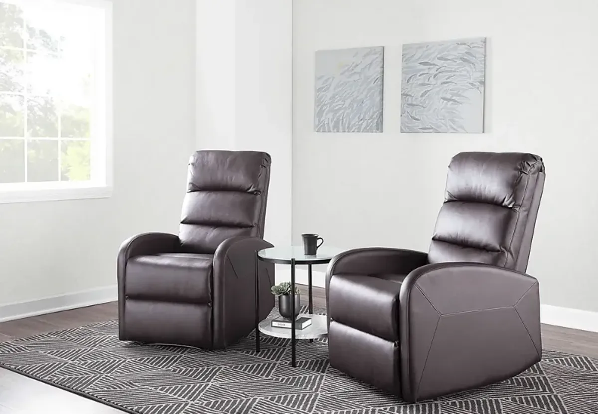 Royervista Brown Recliner