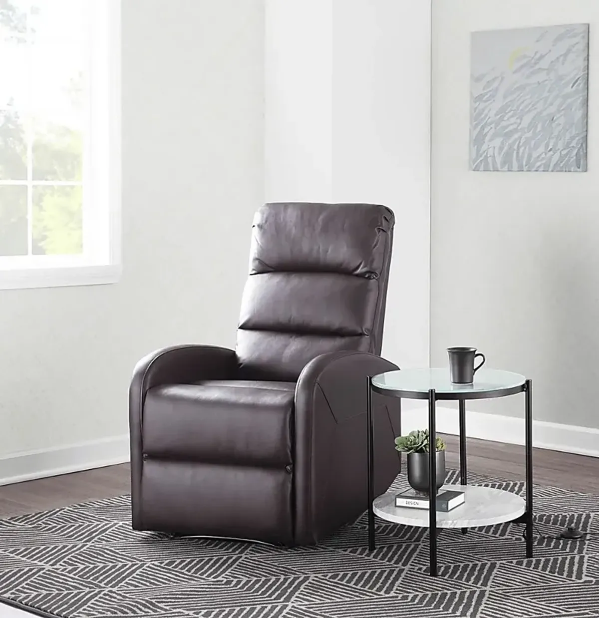 Royervista Brown Recliner