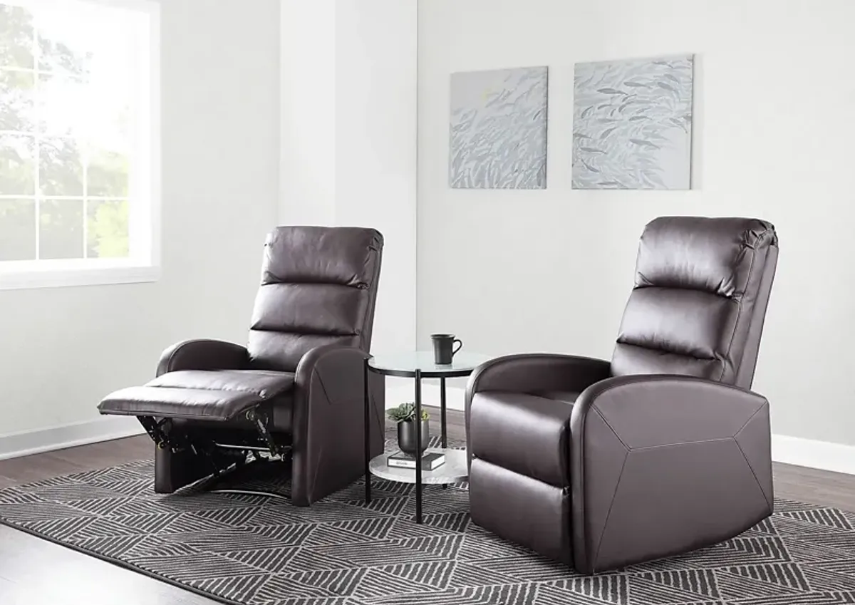 Royervista Brown Recliner