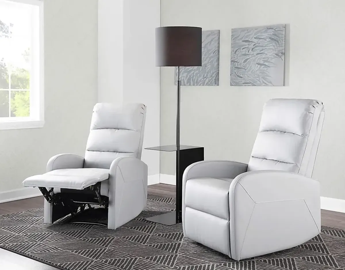 Royervista Gray Recliner