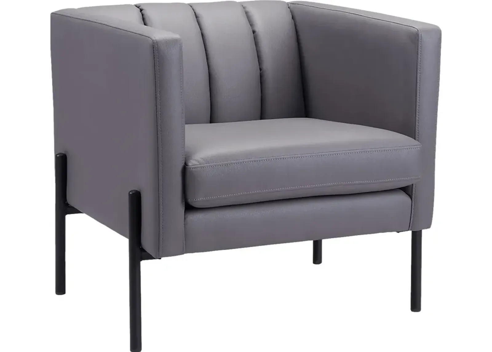 Crowndon Gray Accent Chair