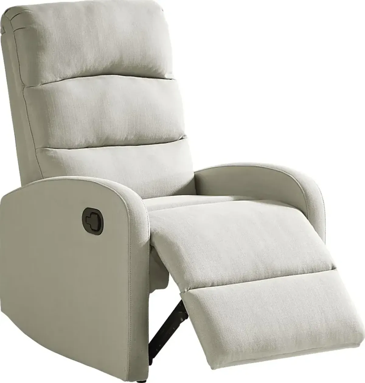 Morendo Light Gray Recliner