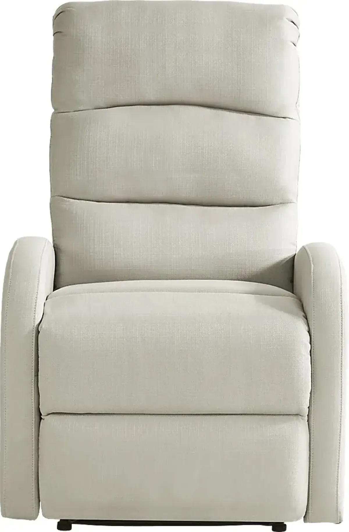 Morendo Light Gray Recliner