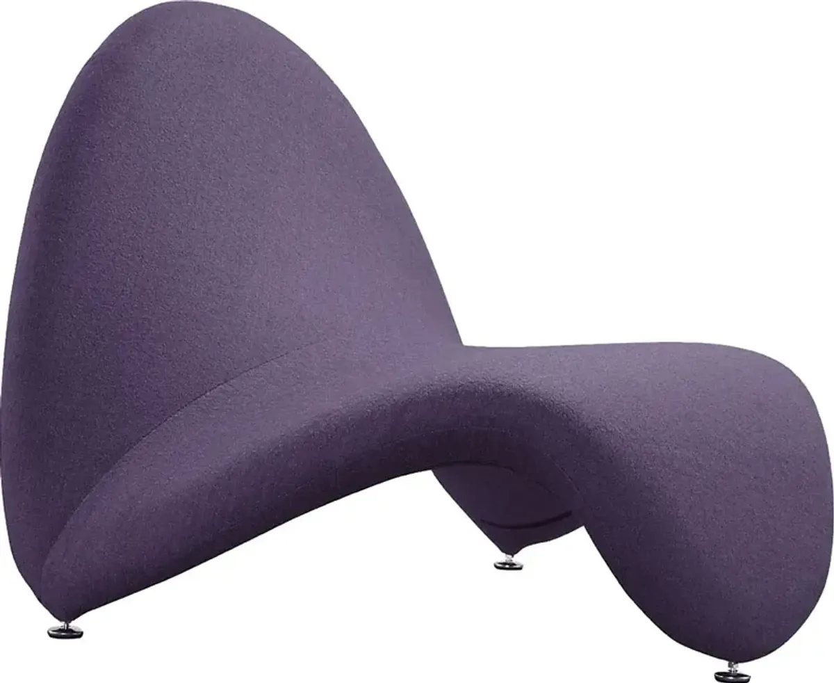 Roseburg Purple Accent Chair