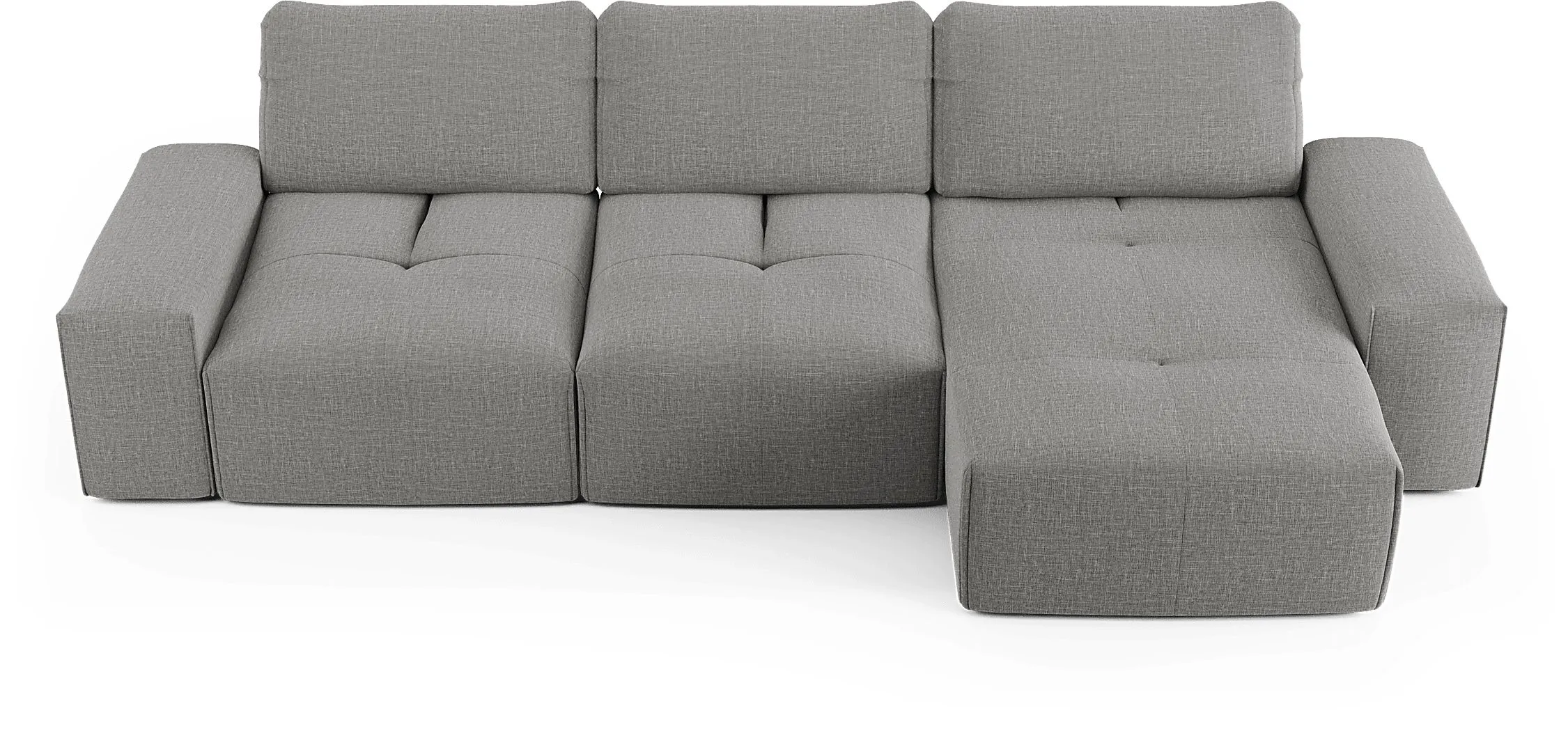Laney Park Dark Gray 3 Pc Sectional