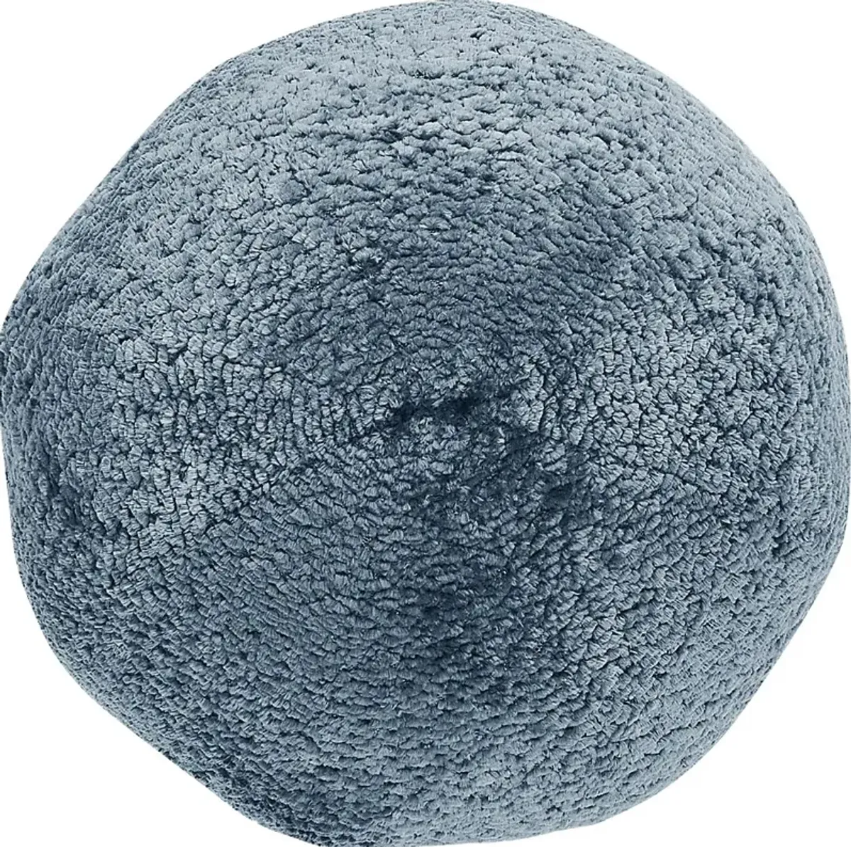 Dory Slate Blue Ball Pillow