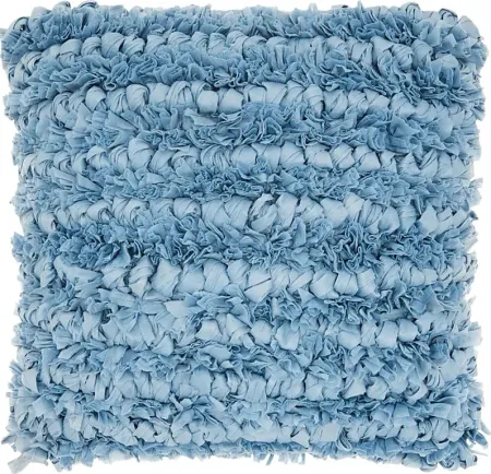 Twilly Blue Accent Pillow