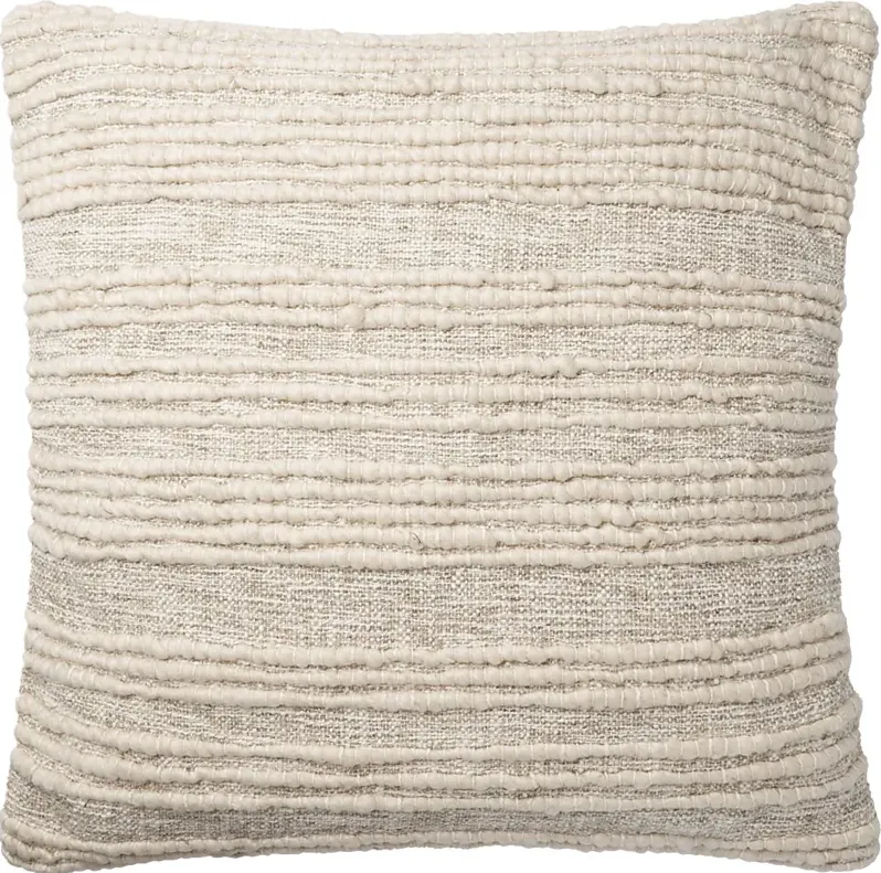 Cella Beige Accent Pillow