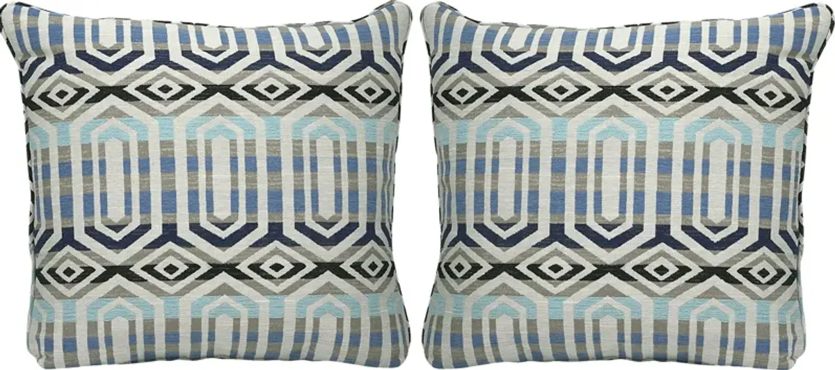 Spokes Marine Accent Pillows (Set of 2)