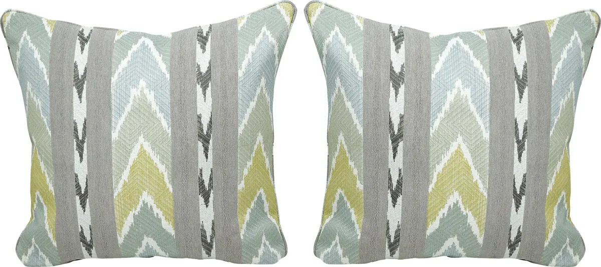 Vevey Sky Accent Pillows (Set of 2)
