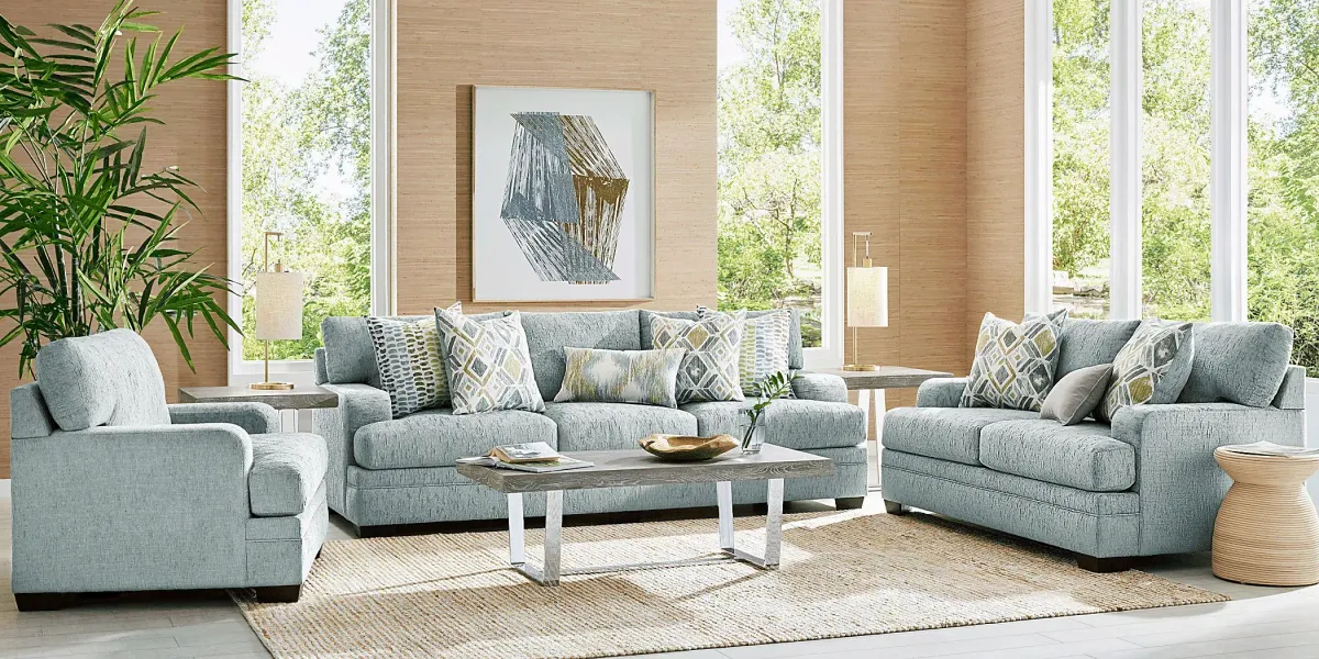 Charlton Park Mist 2 Pc Living Room