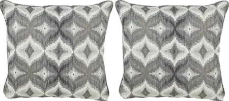 Justine Gray Accent Pillows (Set of 2)