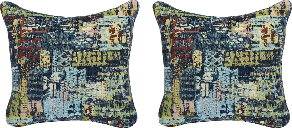 Clarita Blue Accent Pillow, Set of 2