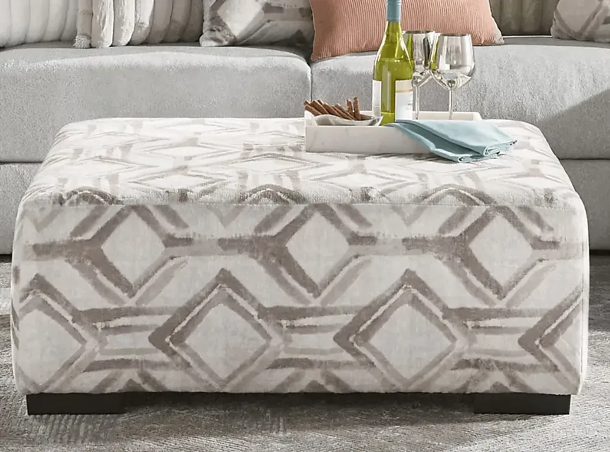 Moreau Street Gray 6 Pc Sectional Living Room