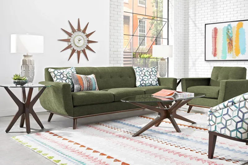 East Side Avocado 5 Pc Living Room