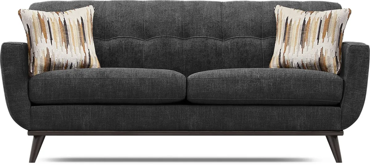 East Side Black 7 Pc Living Room