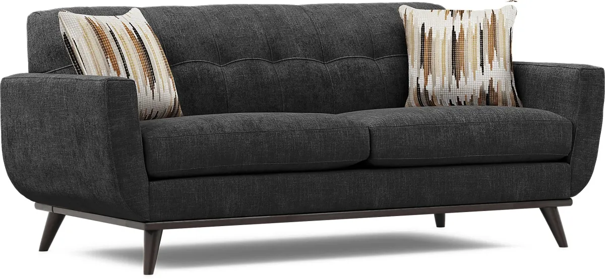 East Side Black 7 Pc Living Room