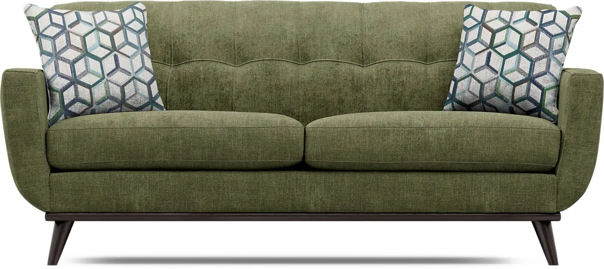 East Side Avocado 7 Pc Living Room