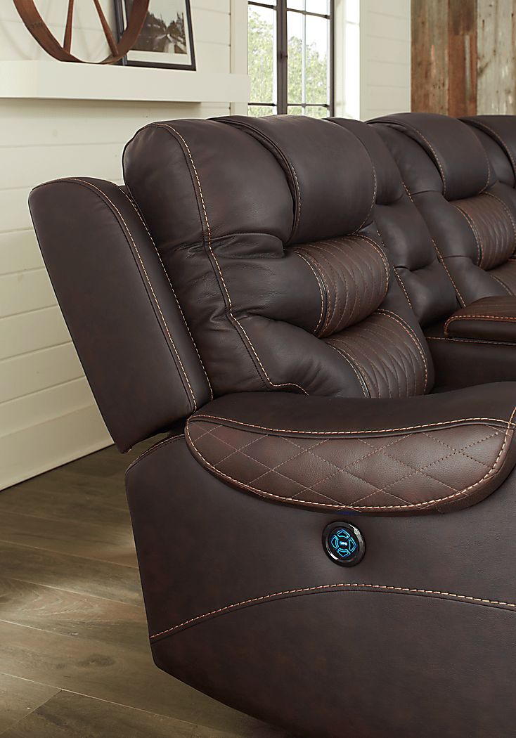 Eric Church Highway To Home Headliner Brown Leather 5 Pc Dual Power