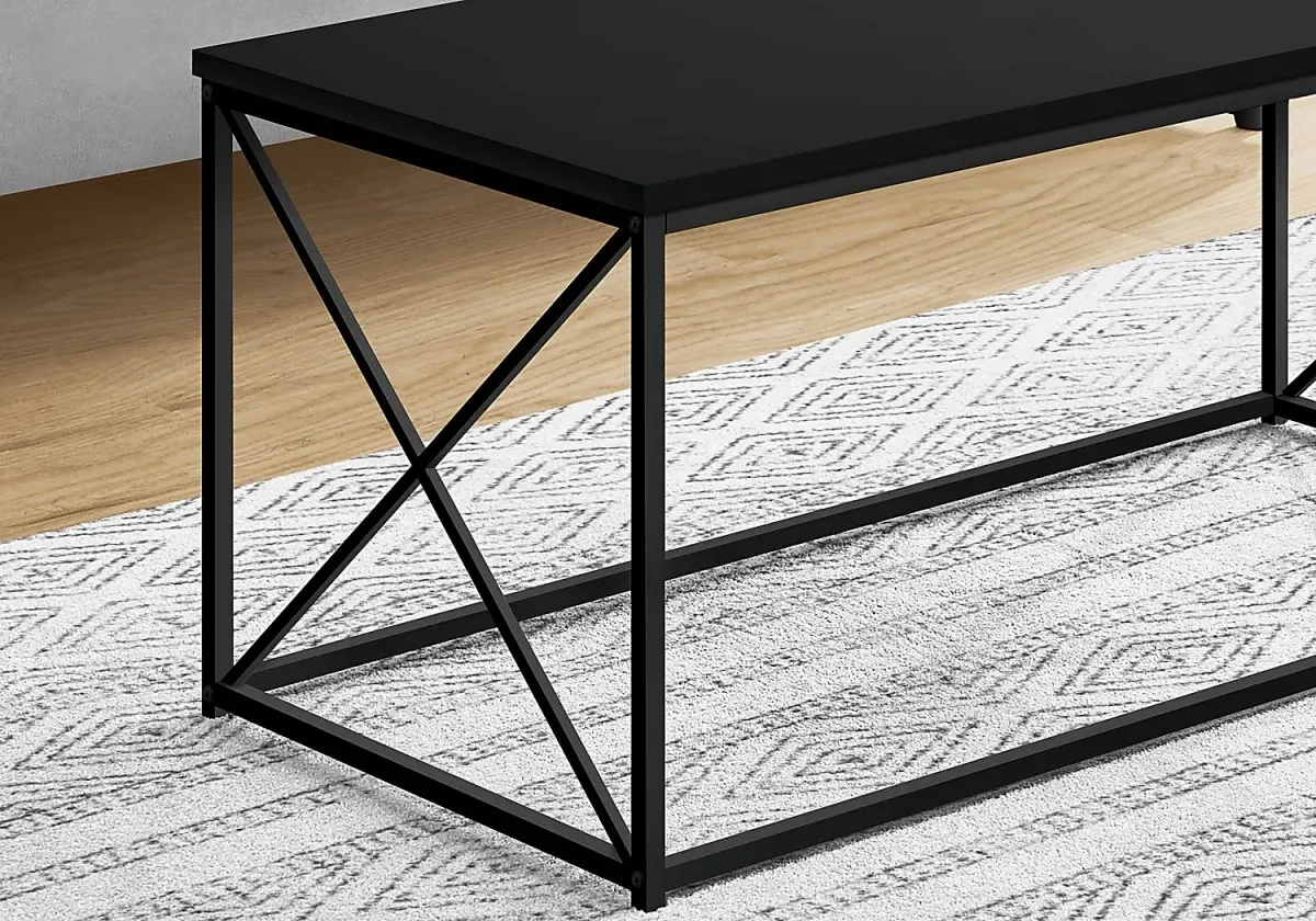 Tellstone Black Cocktail Table