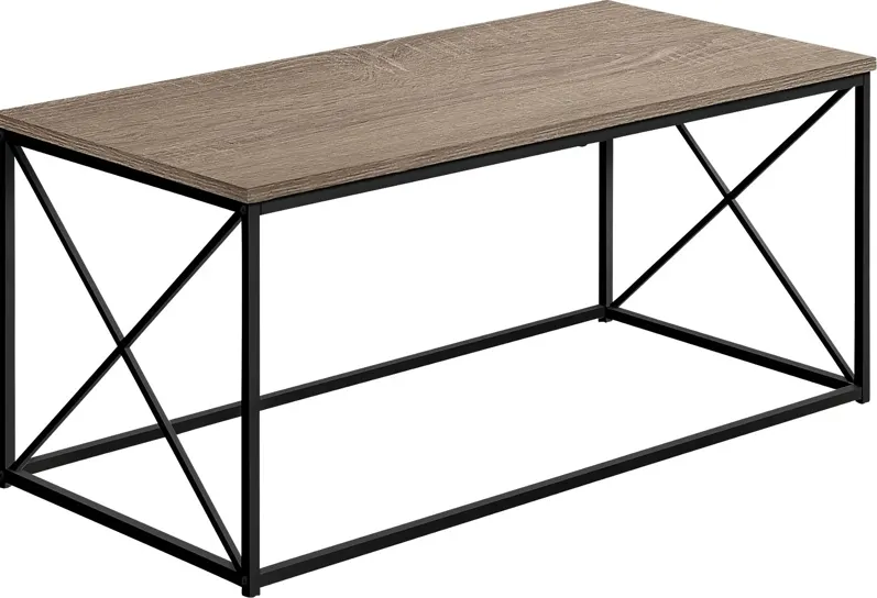 Tellstone Taupe Cocktail Table