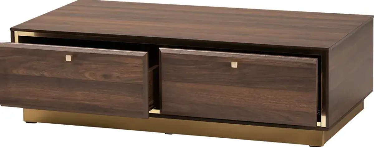 Aralena Brown Cocktail Table