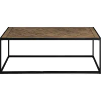 Palcia Brown Cocktail Table