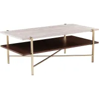 Journeyville White Cocktail Table