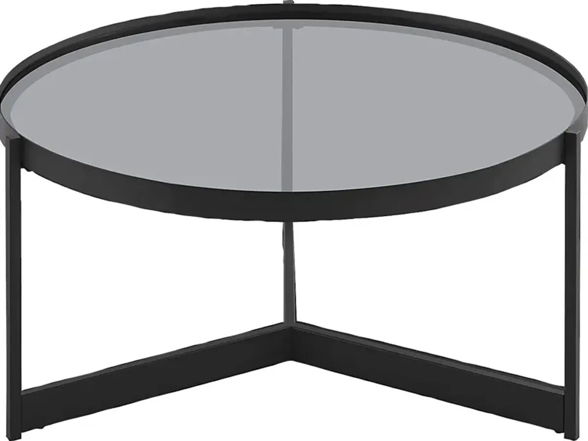 Oarman Black Cocktail Table