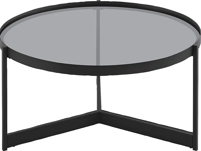 Oarman Black Cocktail Table